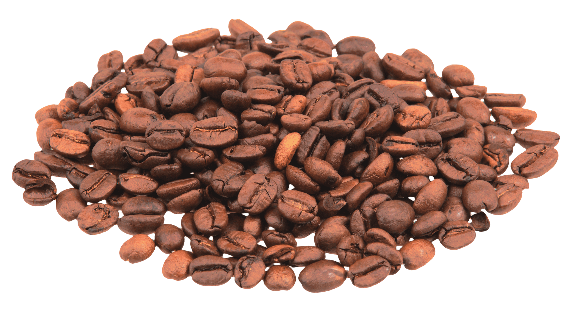 Roasted Coffee Beans Pile.png PNG Image