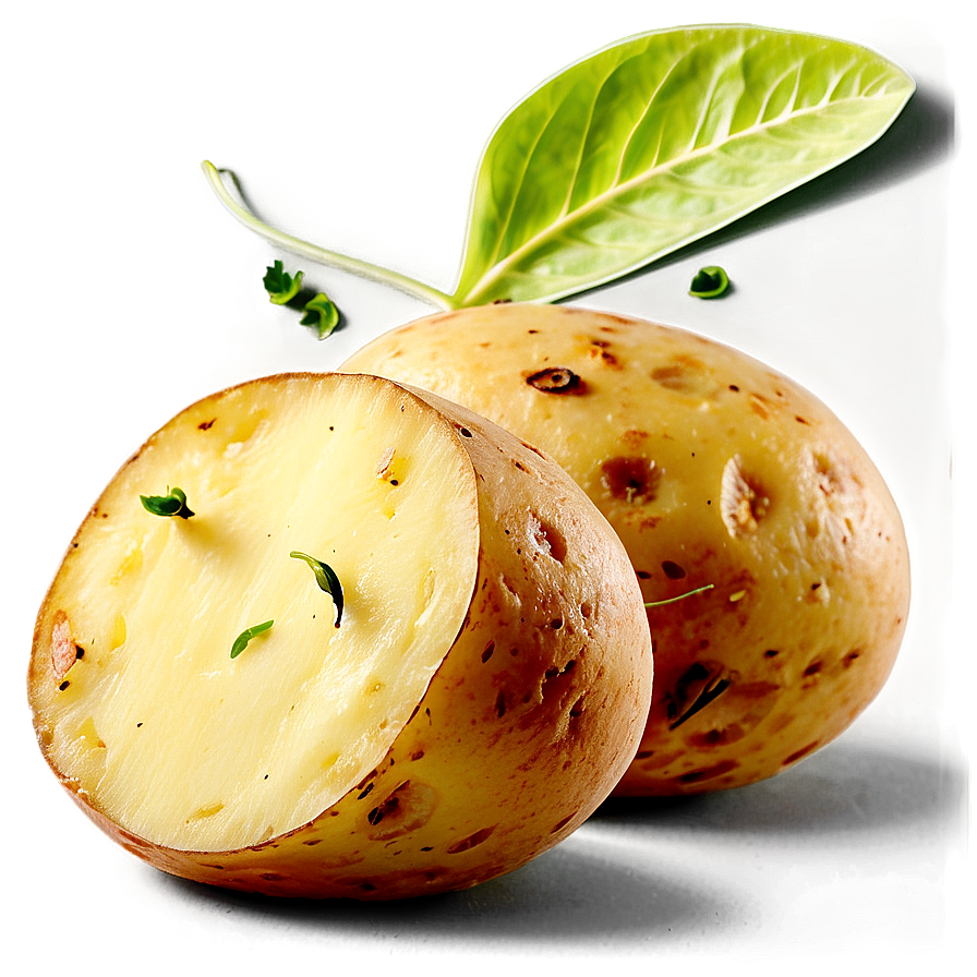 Roasted Potato Png Dqs33 PNG Image