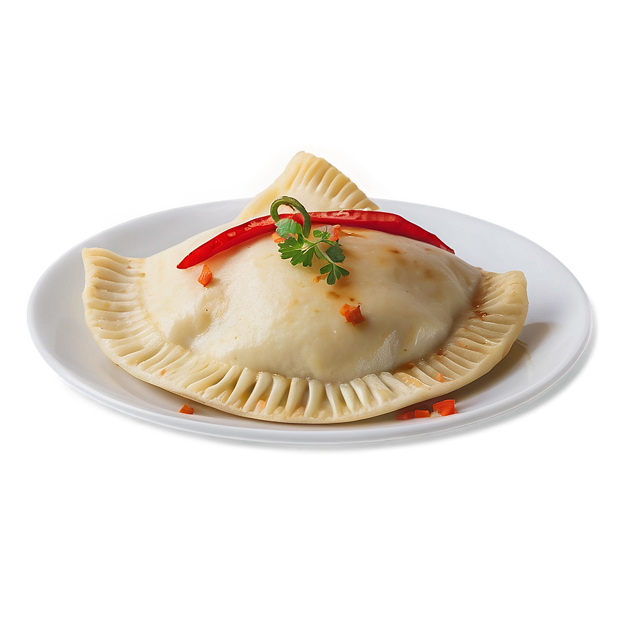 Roasted Red Pepper And Feta Pierogi Png 06252024 PNG Image