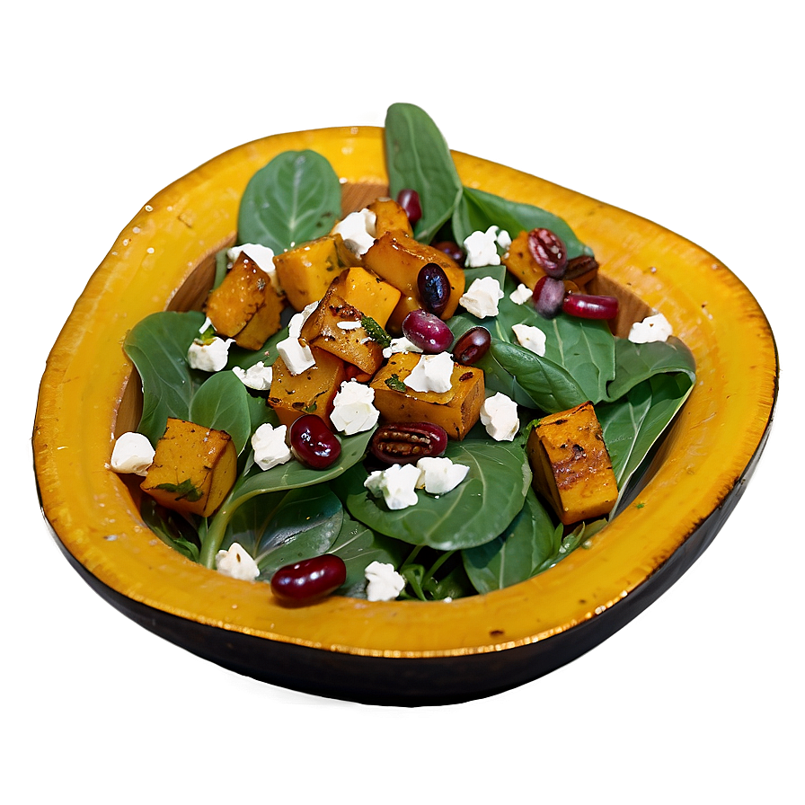 Roasted Squash Salad Png 05232024 PNG Image