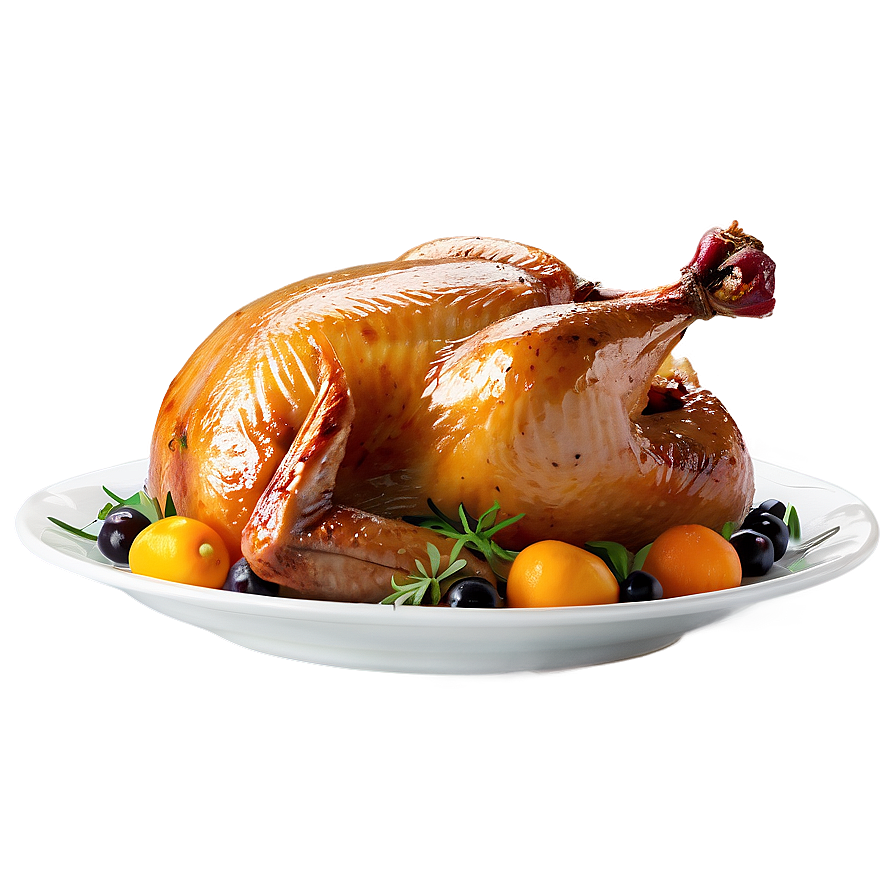 Roasted Turkey Thanksgiving Png 20 PNG Image