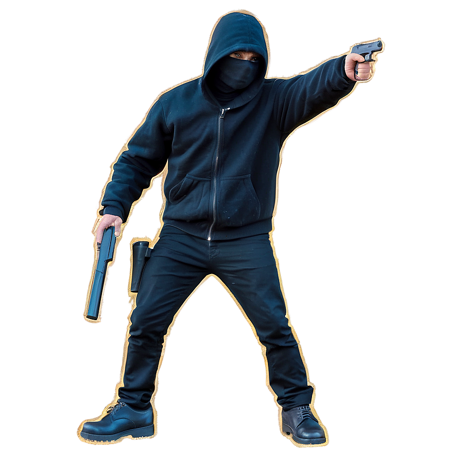 Robber At Night Png 06212024 PNG Image