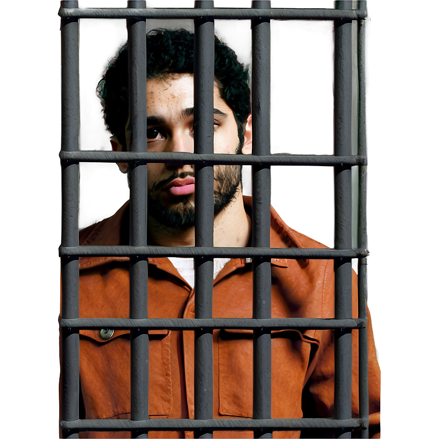 Robber Behind Bars Png Yro PNG Image