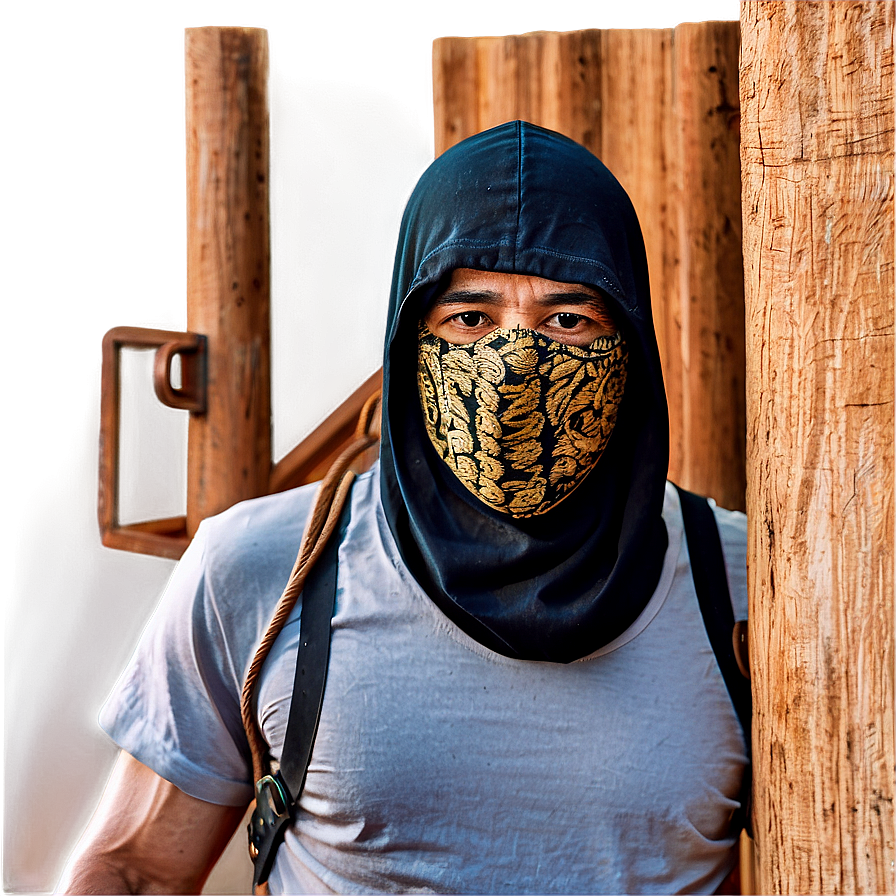 Robber In Secret Hideout Png Glc PNG Image