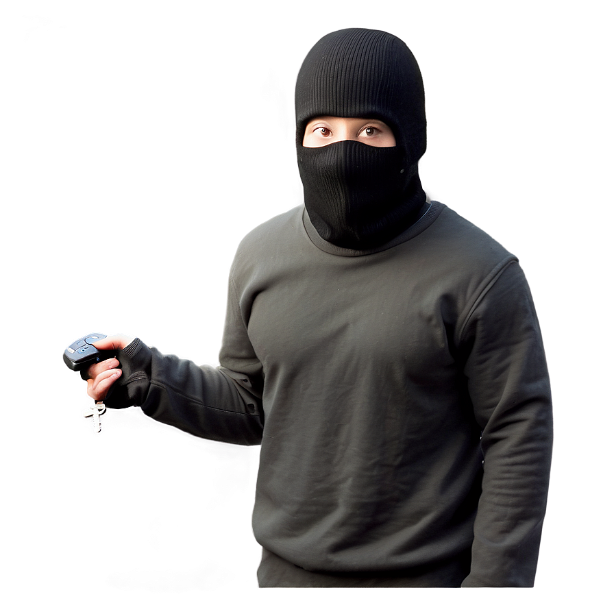 Robber With Key Png Txk PNG Image