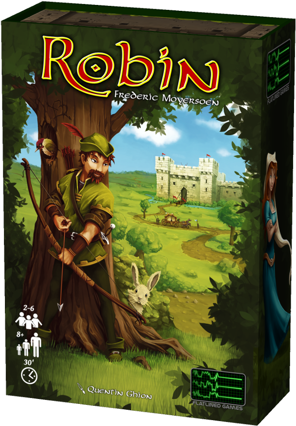 Robin Board Game Cover Art PNG Image