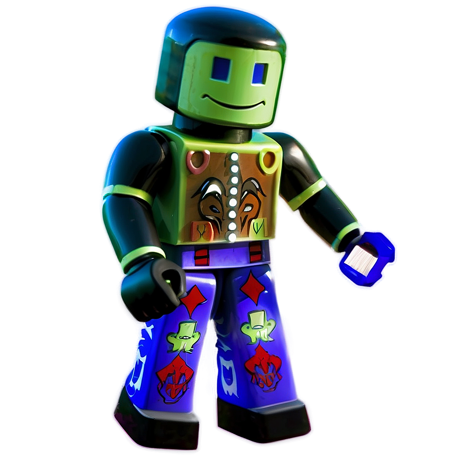 Roblox Action Figure Png Fit PNG Image