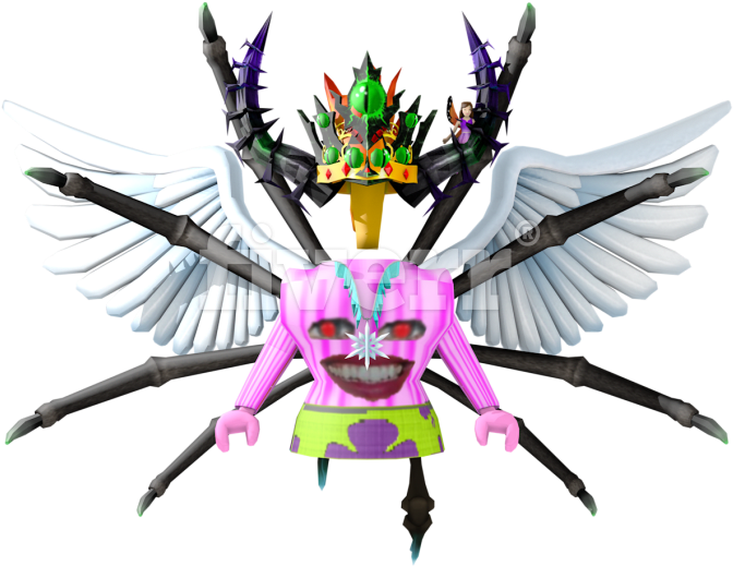 Roblox Avatarwith Wingsand Crown PNG Image