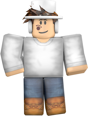 Roblox Character Casual Outfit PNG Image