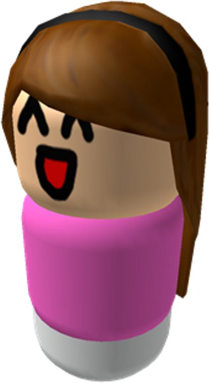 Roblox Character Happy Face PNG Image