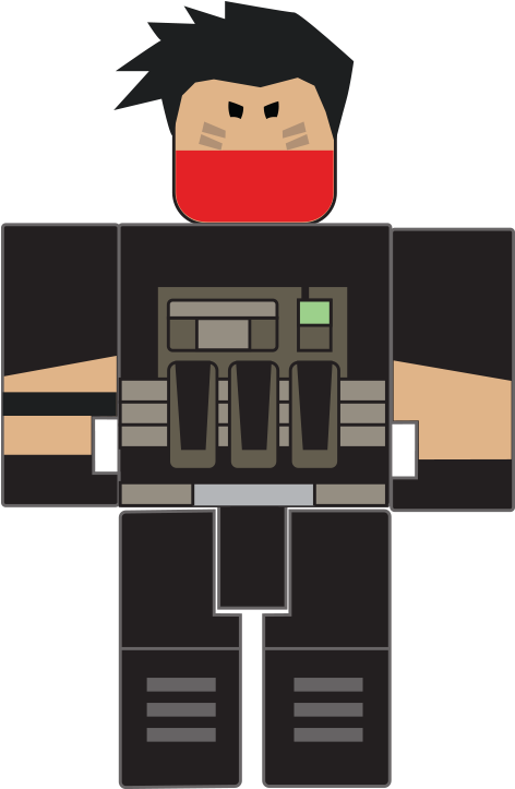 Roblox Character Illustration PNG Image