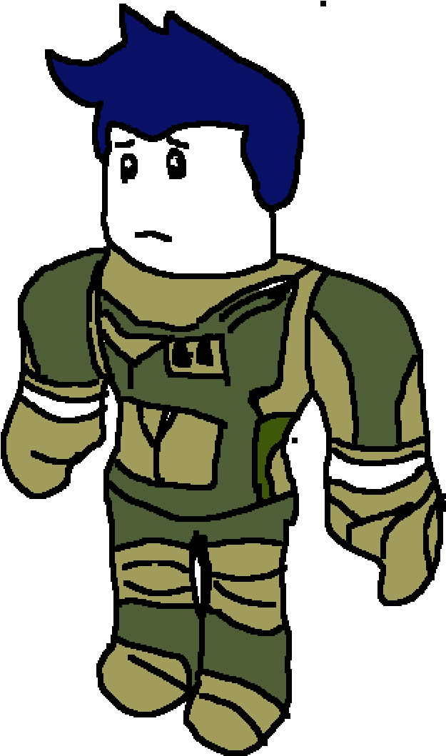 Roblox_ Character_ Military_ Outfit.png PNG Image