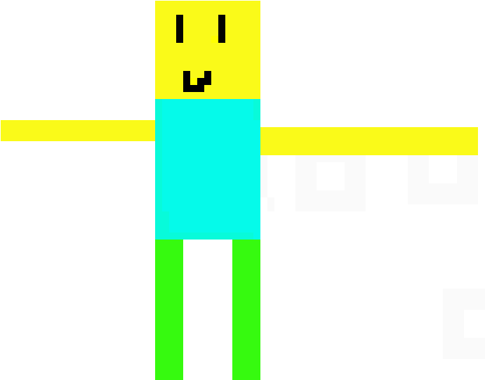 Roblox_ Character_ Pixel_ Art PNG Image