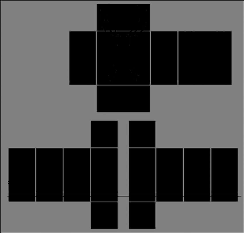 Roblox Character Template.png PNG Image