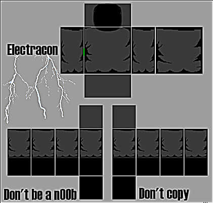 Roblox_ Electracon_ Shirt_ Template PNG Image