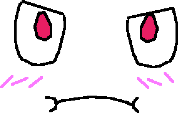 Roblox Face Expression Cartoon PNG Image