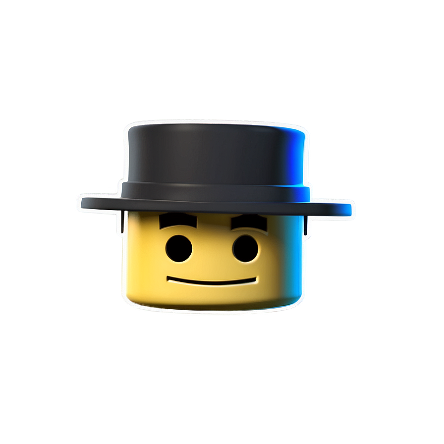 Roblox Face With Hat Png Eir58 PNG Image