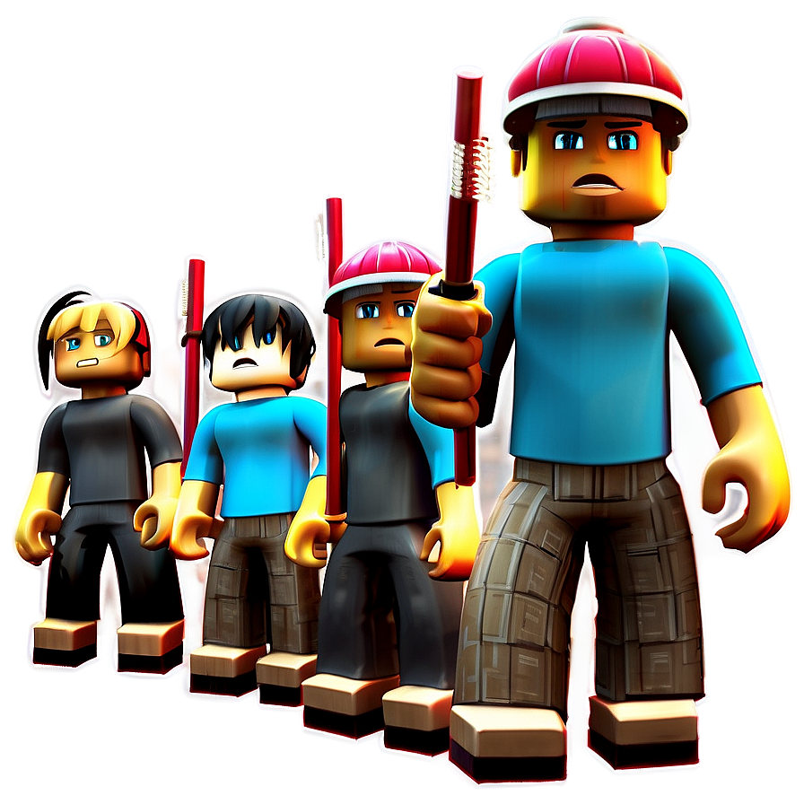 Roblox Game Character Png Kxj PNG Image