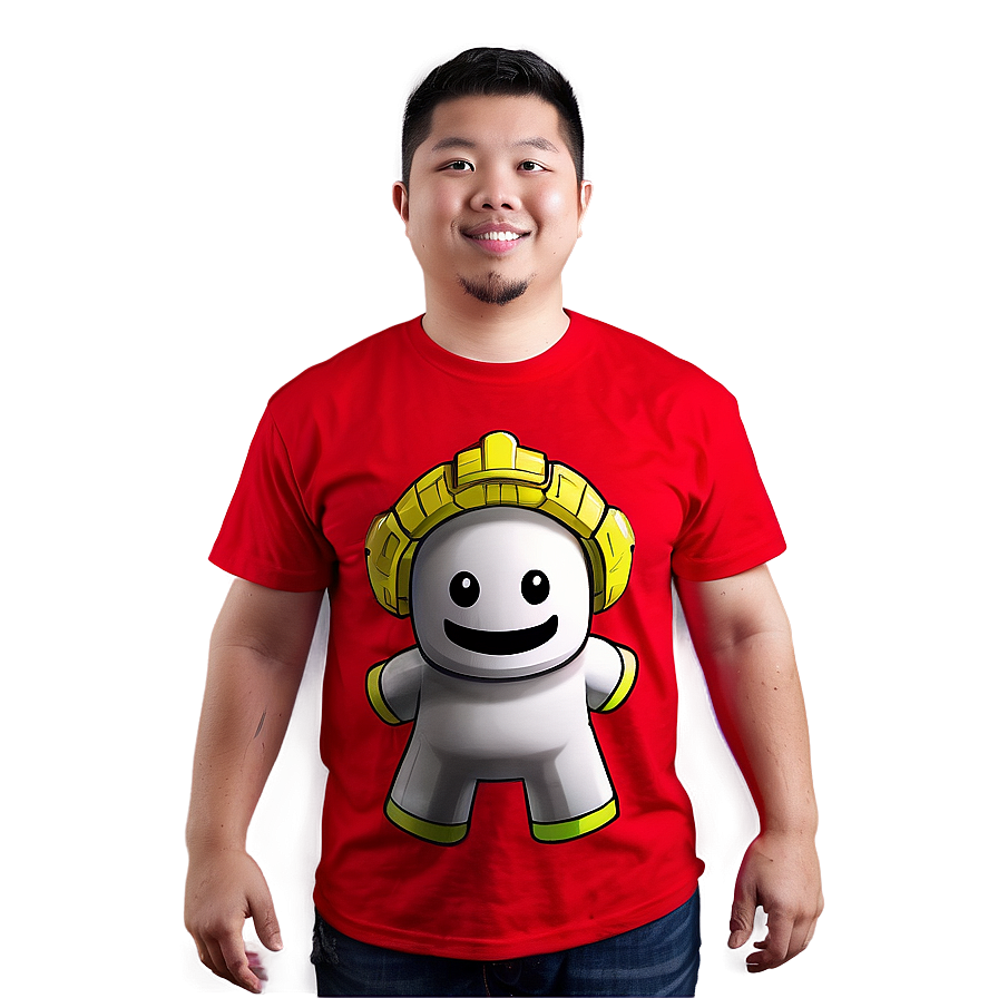 Roblox-themed T-shirt Illustration Png Sgh PNG Image