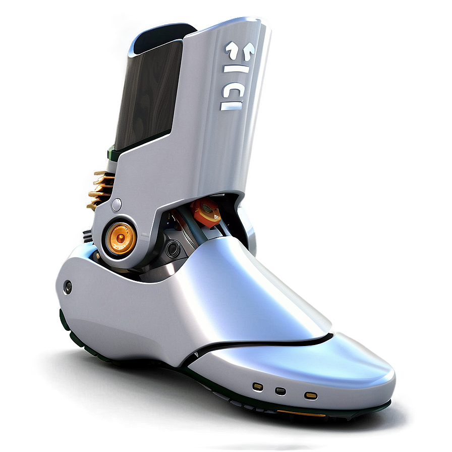 Robot Foot Design Png Wqw50 PNG Image