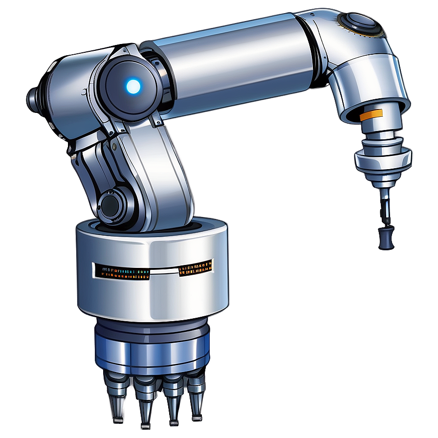 Robotic Arm Manufacturing Png Bkt PNG Image