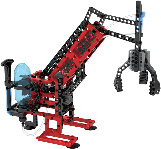 Robotic Arm Model Construction Kit PNG Image