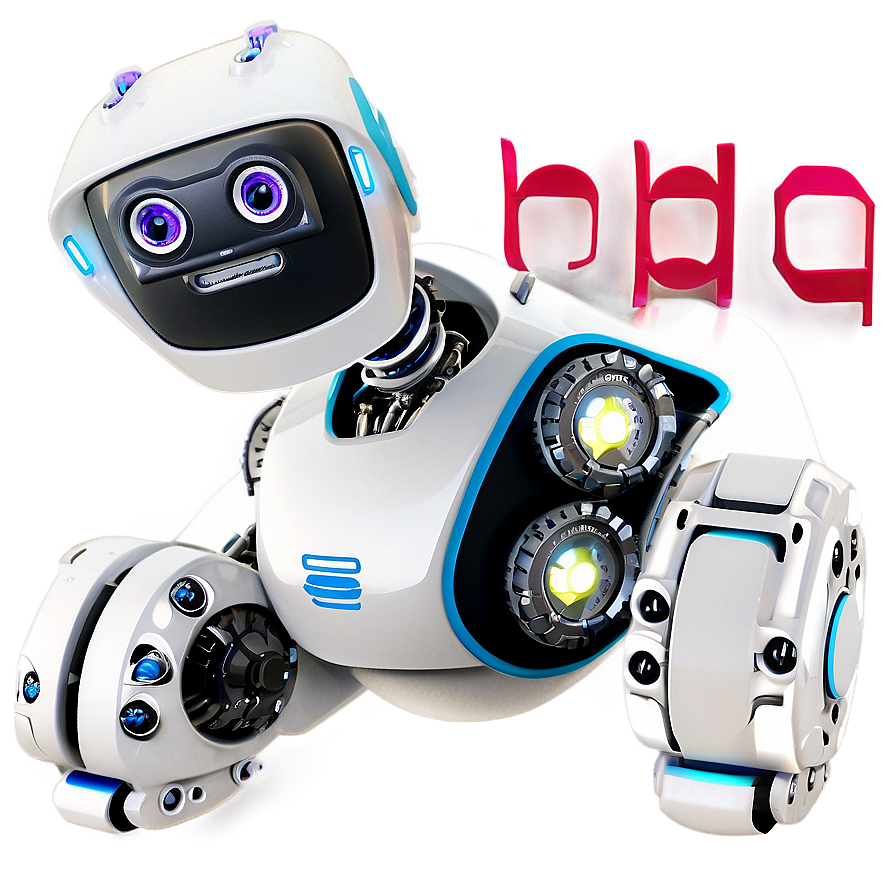 Robotics D PNG Image