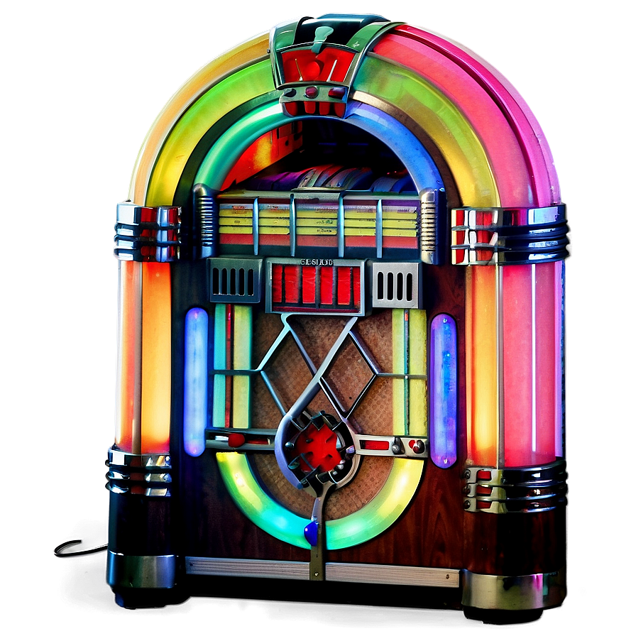 Rock And Roll Jukebox Png Uxj PNG Image