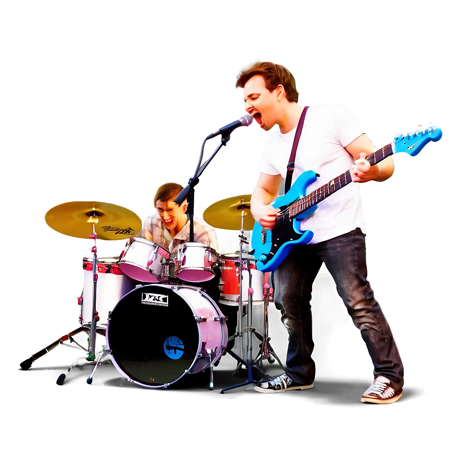 Rock Band Singing Png 56 PNG Image