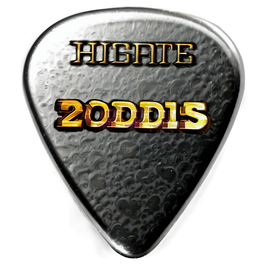 Rock Guitar Pick Png Tdv PNG Image