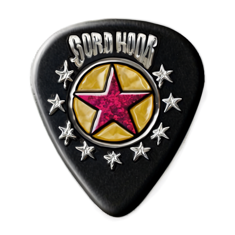 Rock Star Guitar Pick Png 45 PNG Image