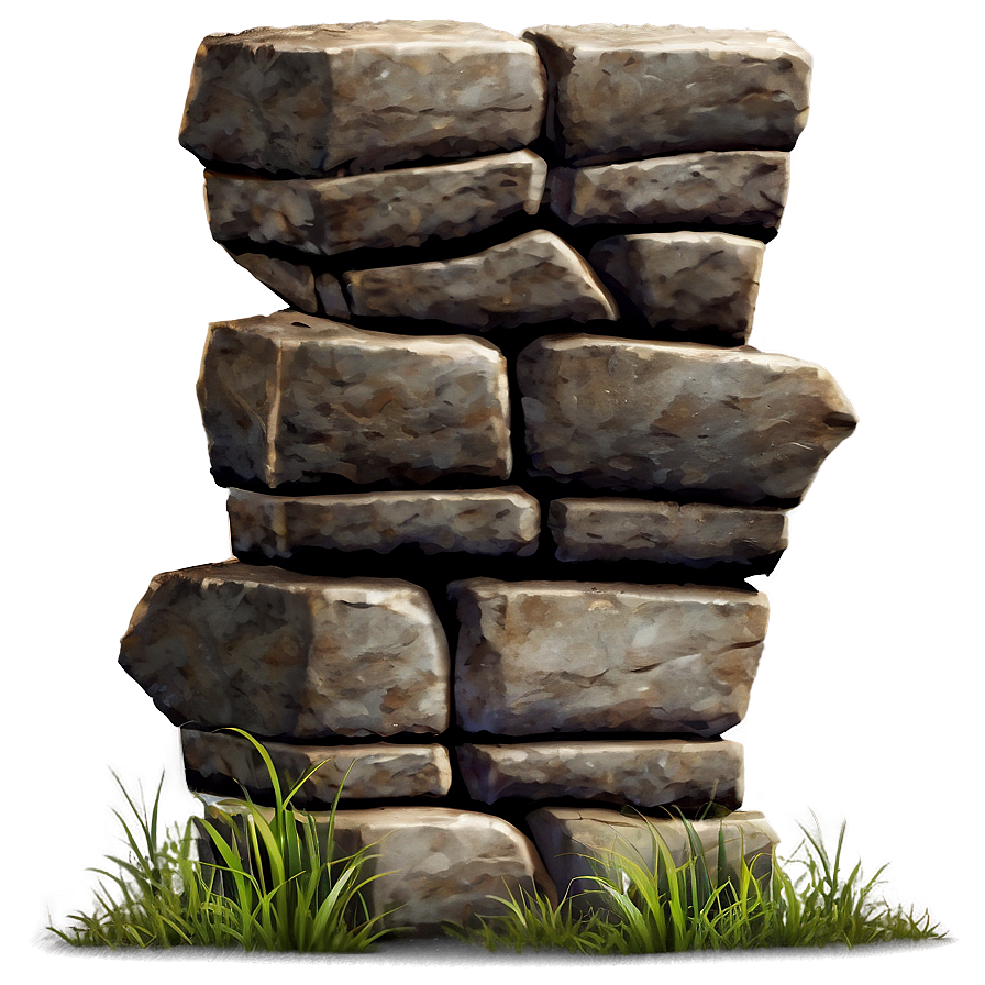 Rock Wall Illustration Png Mea38 PNG Image