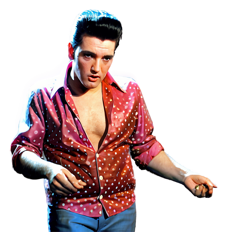 Rockabilly Elvis Presley Png 06112024 PNG Image