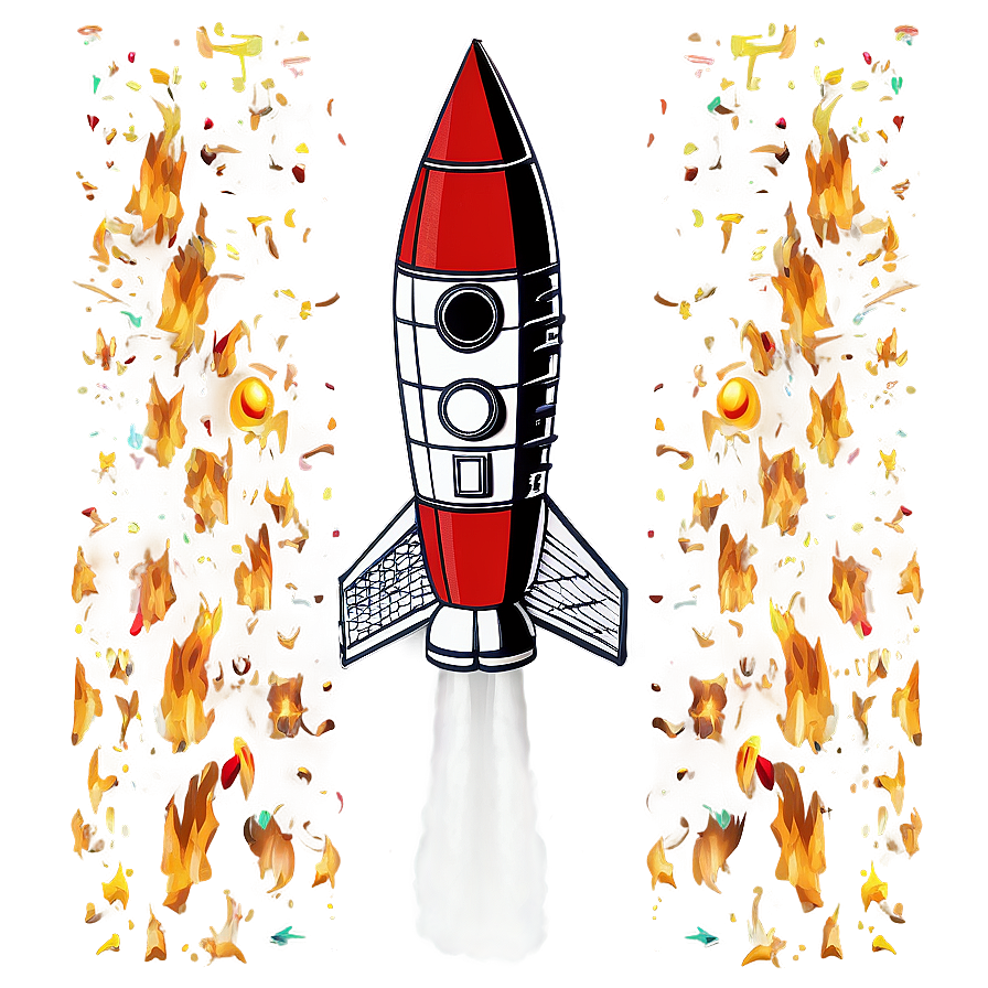 Rocket Blast Off Png Ity10 PNG Image