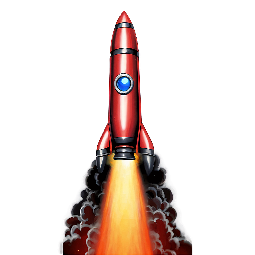 Rocket Flame Png Ytq PNG Image