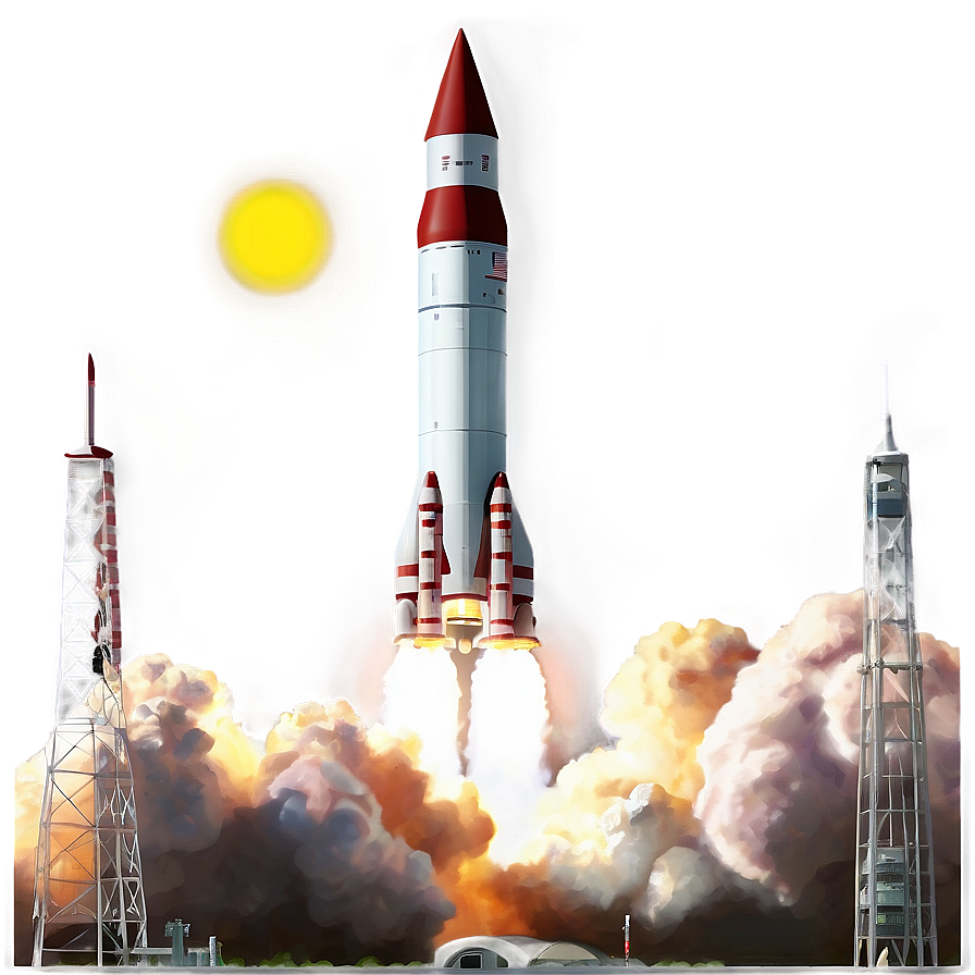 Rocket Launch Png Twr PNG Image