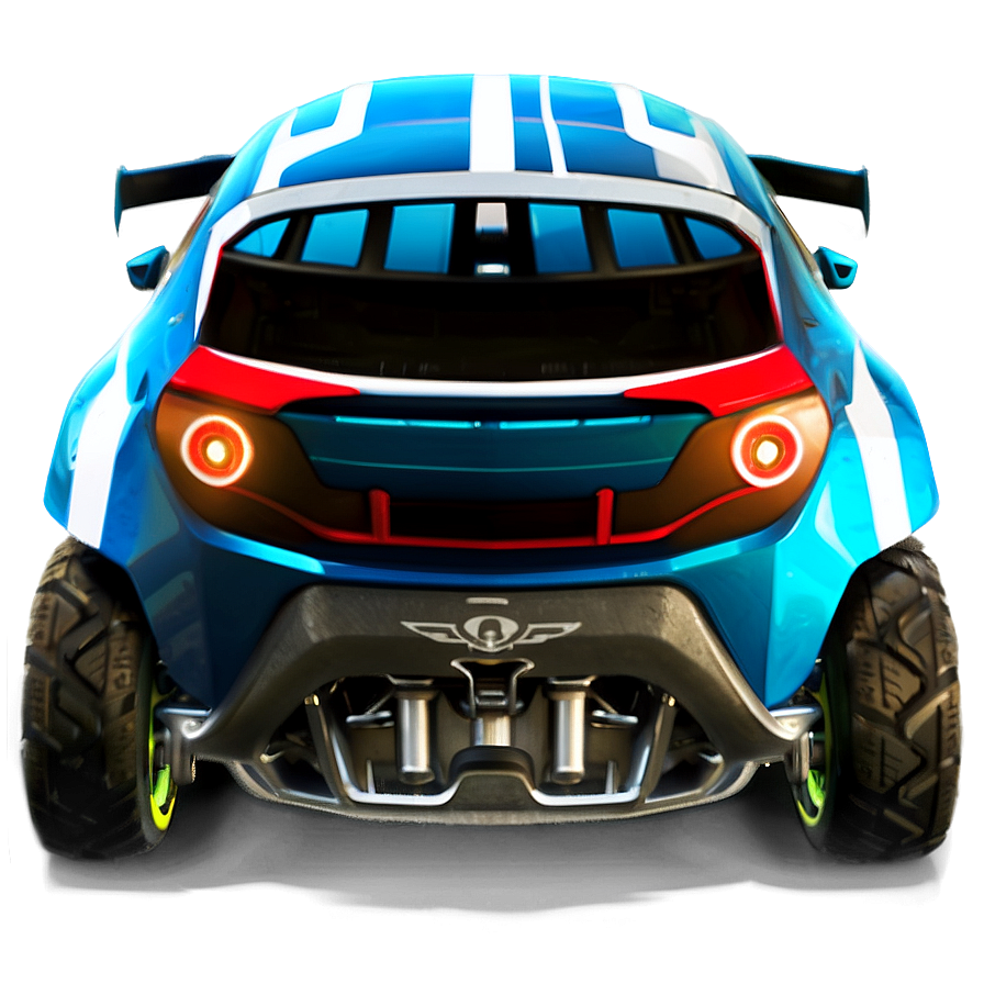 Rocket League Car Back View Png Wnj PNG Image