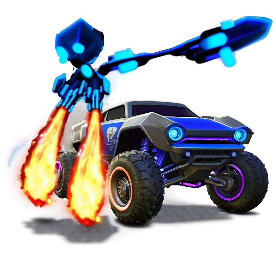 Rocket League Car Boost Png 50 PNG Image