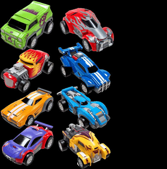 Rocket League Car Collection PNG Image