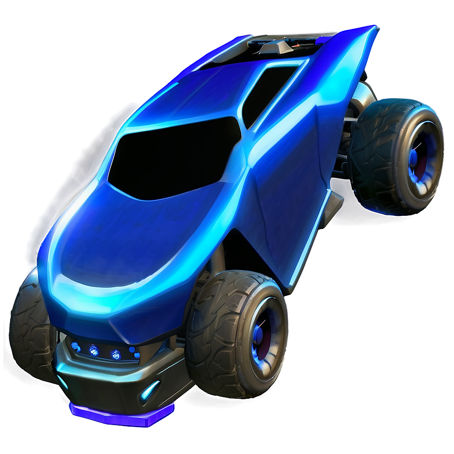 Rocket League Car Shiny Effect Png 06122024 PNG Image