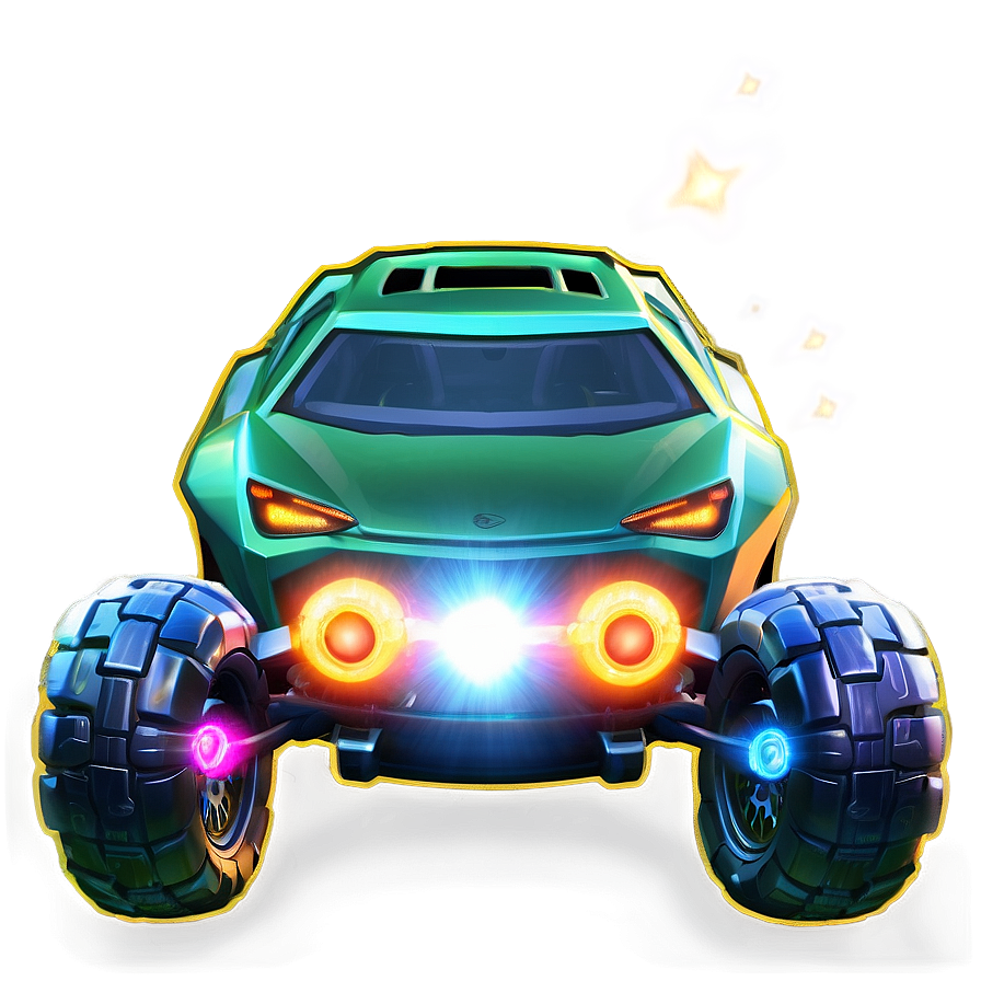 Rocket League Car Shiny Effect Png Mtv PNG Image