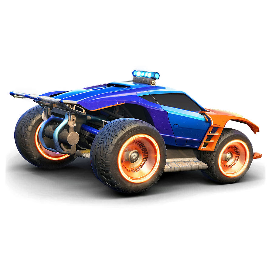 Rocket League Car With Effects Png 06122024 PNG Image