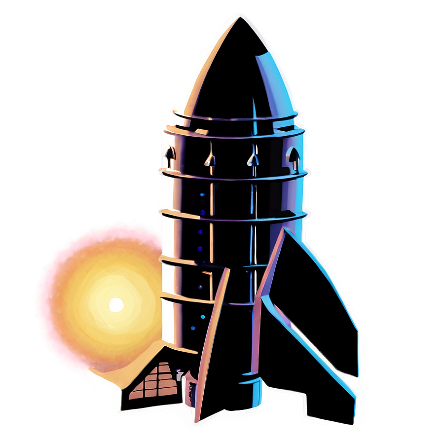 Rocket Silhouette Png Iwn PNG Image