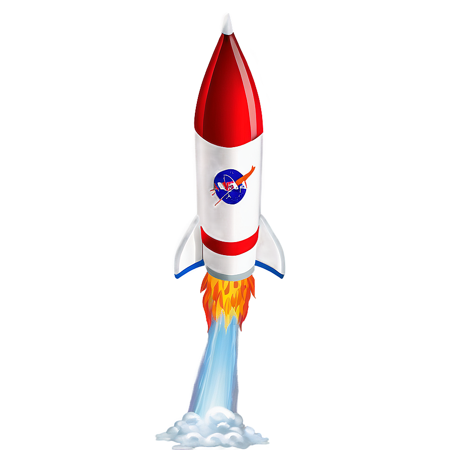 Rocket With Astronaut Png Cxs92 PNG Image