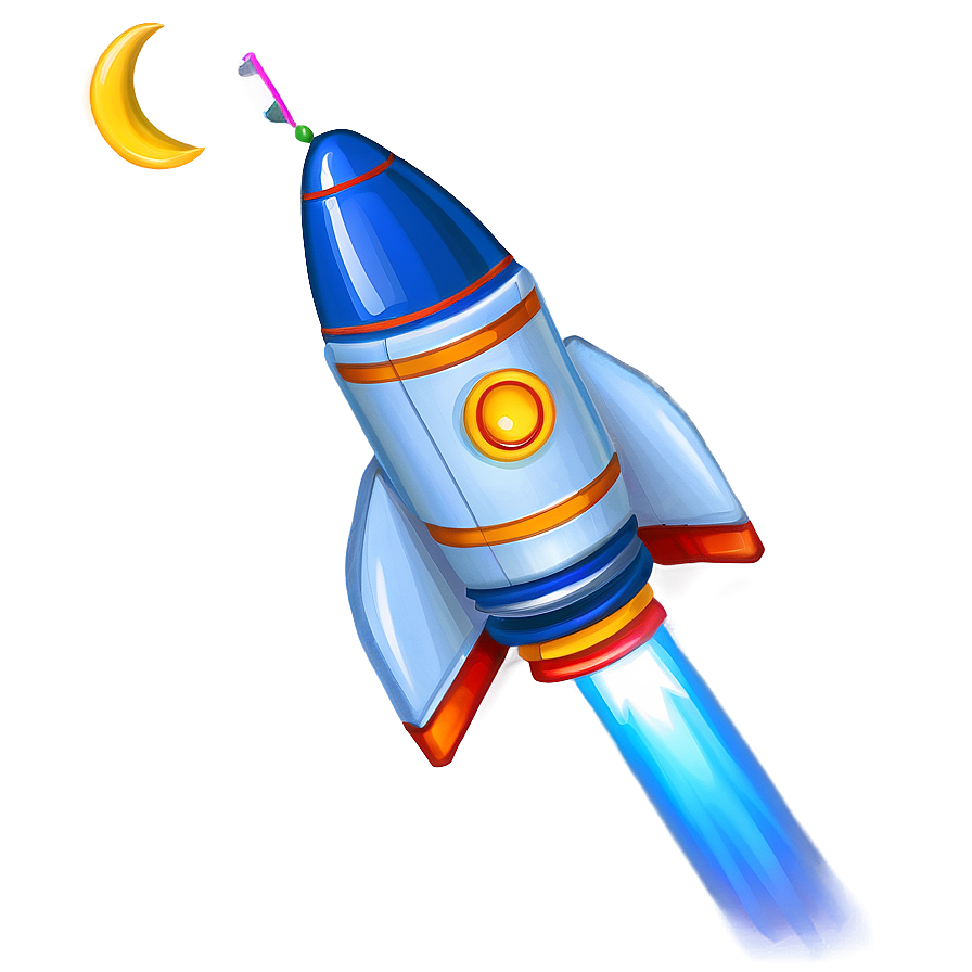 Rocketship At Night Png Bfj19 PNG Image