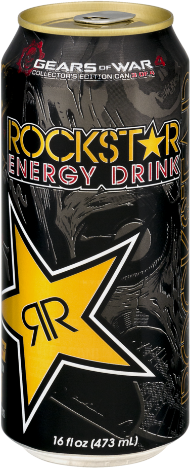 Rockstar Energy Drink Gearsof War Edition PNG Image