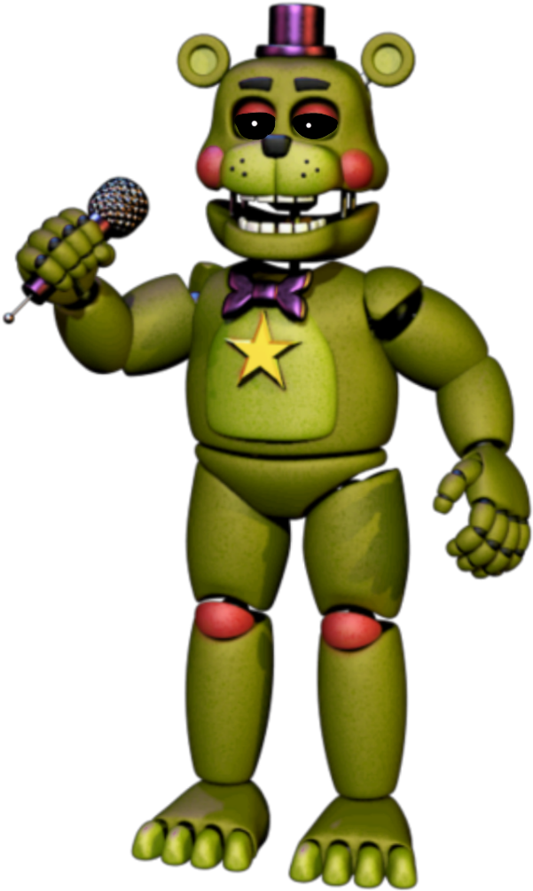 Rockstar Freddy F N A F Character PNG Image