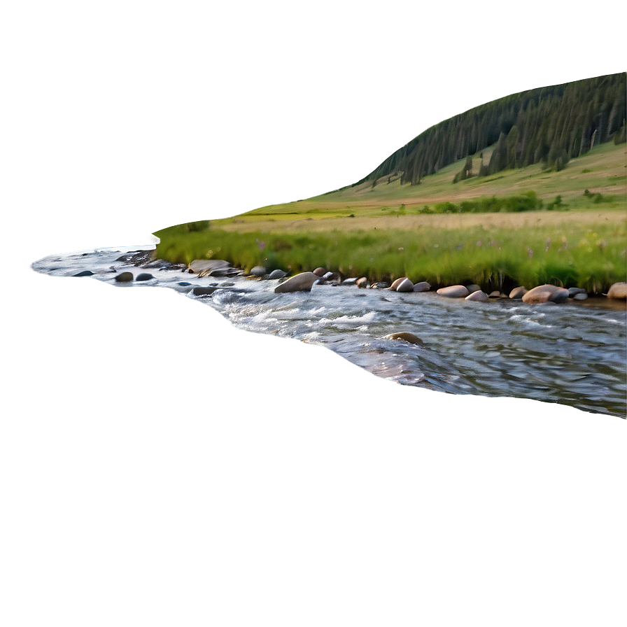 Rocky Mountain Stream Landscape Png 17 PNG Image