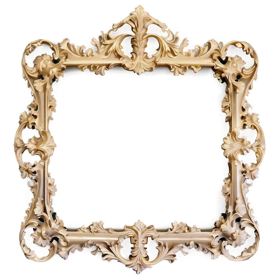 Rococo Frame Art Png 06132024 PNG Image