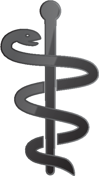 Rodof Asclepius Medical Symbol PNG Image